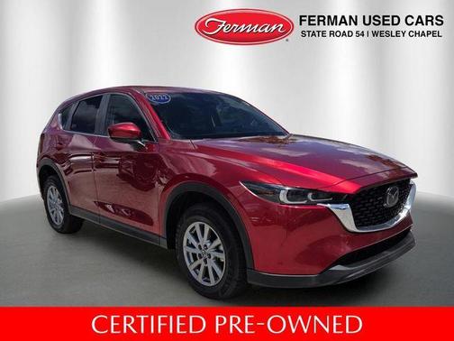 Soul Red Crystal Metallic 2022 Mazda CX-5 2.5 S Preferred Package