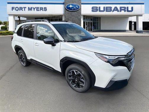 Crystal White Pearl 2026 Subaru Forester Premium