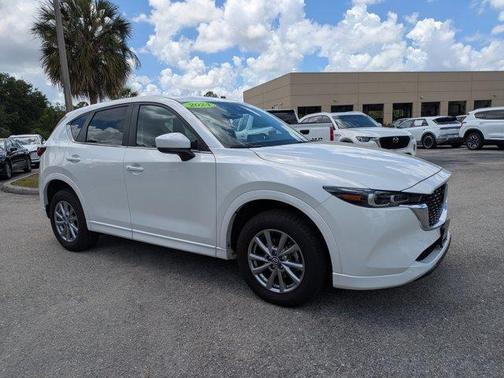 Rhodium White Metallic 2024 Mazda CX-5 2.5 S Preferred Package