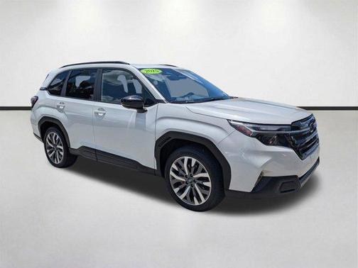 Crystal White Pearl 2025 Subaru Forester Touring
