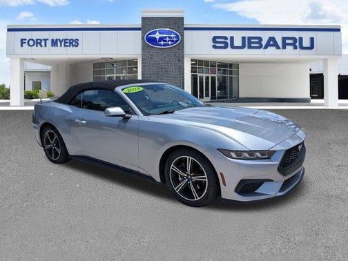 Silver Metallic 2024 Ford Mustang EcoBoost Premium