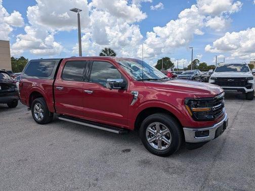 Red Metallic 2025 Ford F-150 XLT