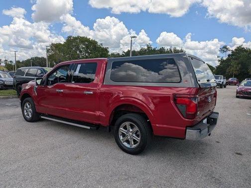 Red Metallic 2025 Ford F-150 XLT