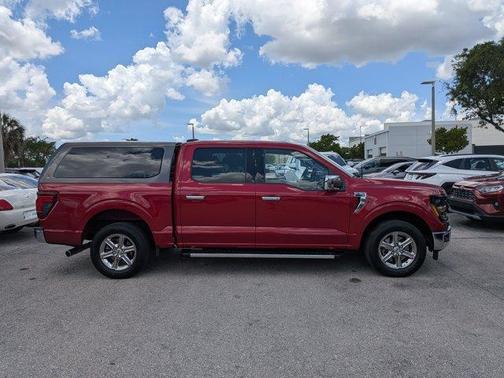 Red Metallic 2025 Ford F-150 XLT