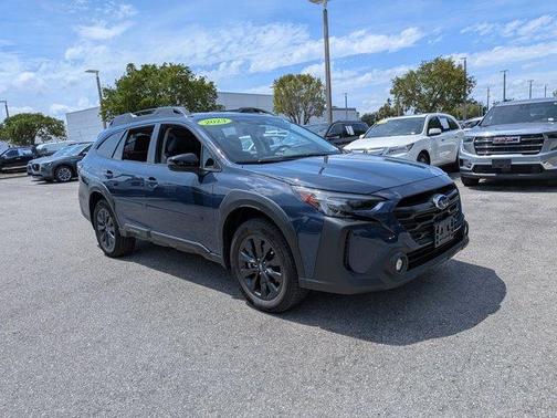 Cosmic Blue Pearl 2023 Subaru Outback Onyx Edition XT