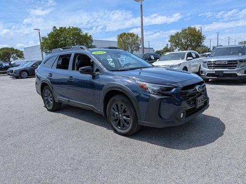 Cosmic Blue Pearl 2023 Subaru Outback Onyx Edition XT
