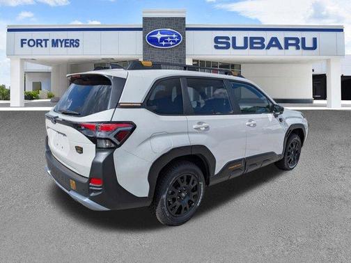 Crystal White Pearl 2026 Subaru Forester Wilderness