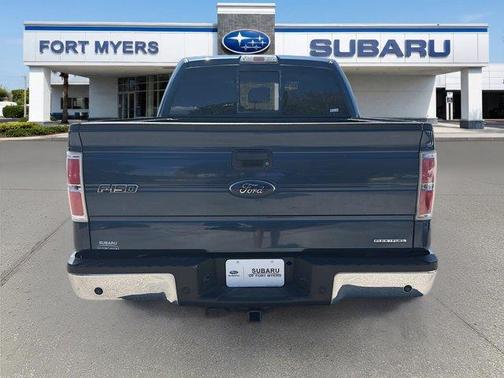 Blue 2014 Ford F-150 XLT
