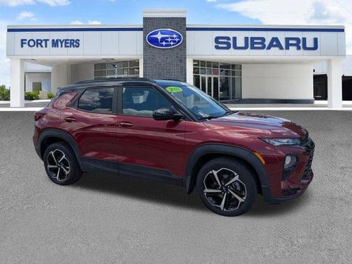 Crimson Metallic 2022 Chevrolet Trailblazer RS