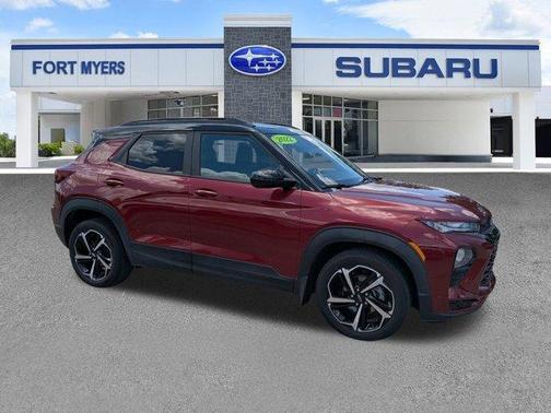 Crimson Metallic 2022 Chevrolet Trailblazer RS