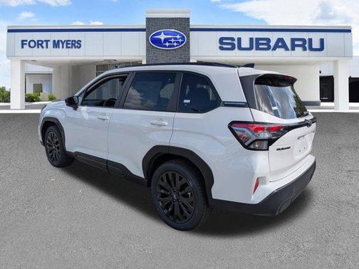 Crystal White Pearl 2026 Subaru Forester Sport