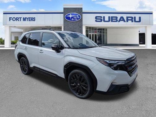 Crystal White Pearl 2026 Subaru Forester Sport