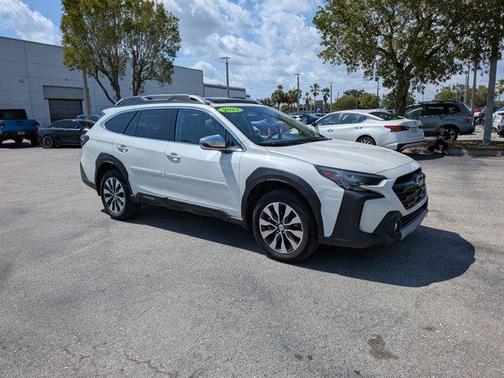 Crystal White Pearl 2023 Subaru Outback Touring XT