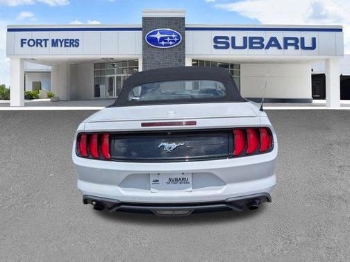 Oxford White 2020 Ford Mustang EcoBoost Premium