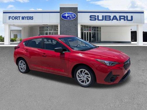 Pure Red 2024 Subaru Impreza Base