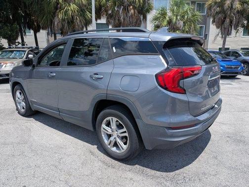 Satin Steel Metallic 2021 GMC Terrain SLE