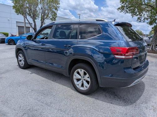Tourmaline Blue Metallic 2018 Volkswagen Atlas 2.0T SE