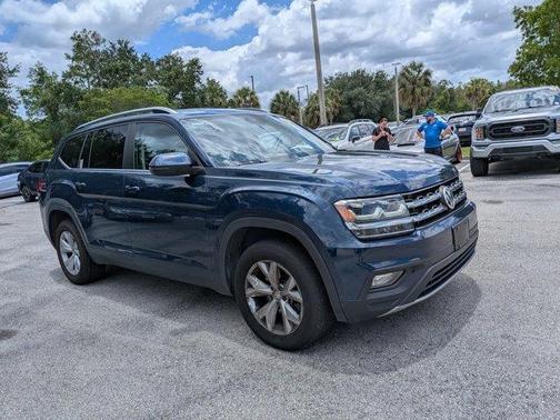 Tourmaline Blue Metallic 2018 Volkswagen Atlas 2.0T SE