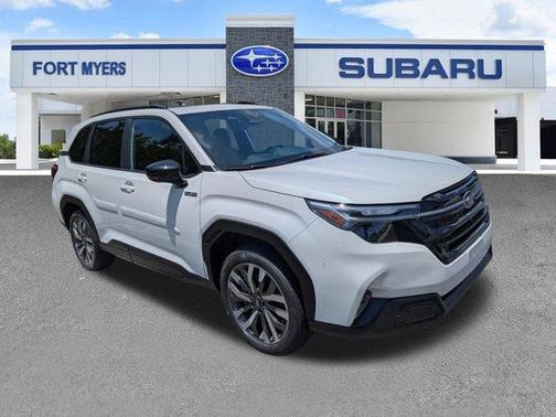Crystal White Pearl 2026 Subaru Forester Touring