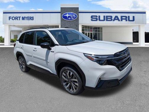 Crystal White Pearl 2026 Subaru Forester Touring