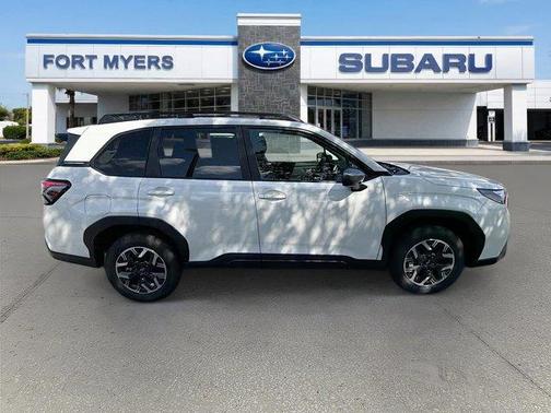 Crystal White Pearl 2026 Subaru Forester Premium