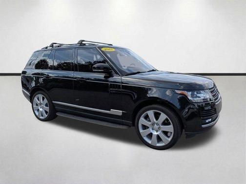 Santorini Black 2017 Land Rover Range Rover 5.0L Supercharged