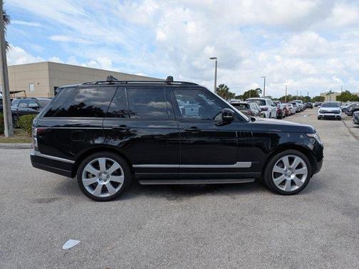 Santorini Black 2017 Land Rover Range Rover 5.0L Supercharged