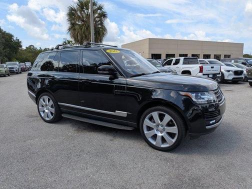 Santorini Black 2017 Land Rover Range Rover 5.0L Supercharged