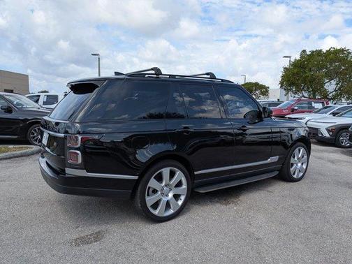Santorini Black 2017 Land Rover Range Rover 5.0L Supercharged