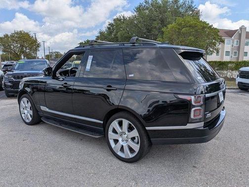 Santorini Black 2017 Land Rover Range Rover 5.0L Supercharged