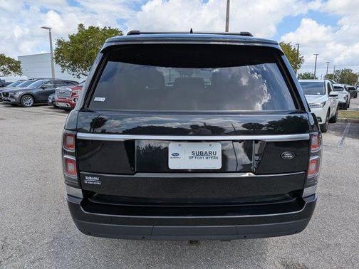 Santorini Black 2017 Land Rover Range Rover 5.0L Supercharged