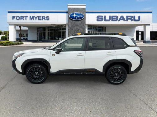 Crystal White Pearl 2026 Subaru Forester Wilderness