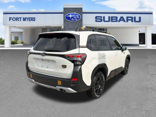 Crystal White Pearl 2026 Subaru Forester Wilderness