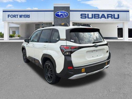 Crystal White Pearl 2026 Subaru Forester Wilderness