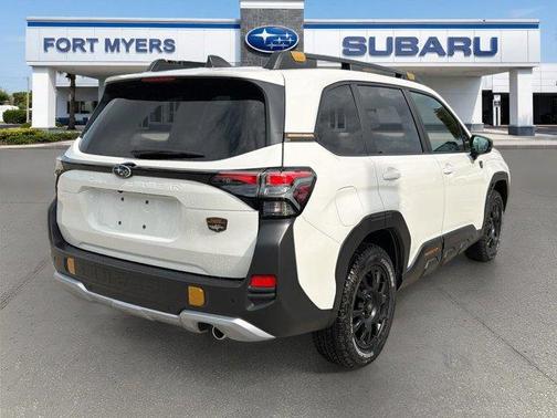 Crystal White Pearl 2026 Subaru Forester Wilderness