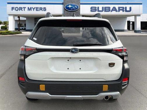 Crystal White Pearl 2026 Subaru Forester Wilderness