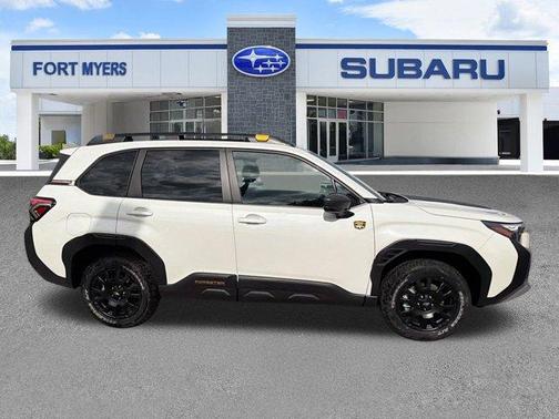 Crystal White Pearl 2026 Subaru Forester Wilderness