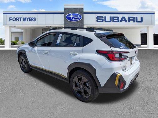 Crystal White Pearl 2025 Subaru Crosstrek Sport