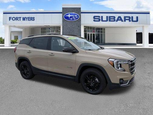Desert Sand Metallic 2022 GMC Terrain AT4