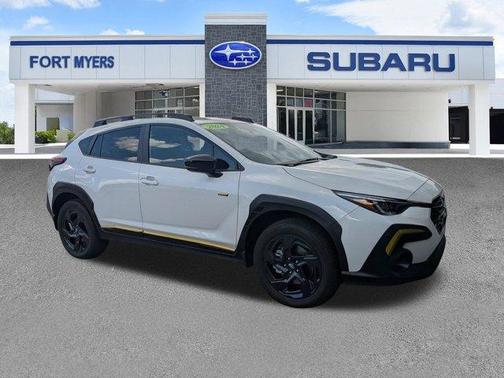 Crystal White Pearl 2024 Subaru Crosstrek Sport
