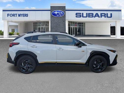 Crystal White Pearl 2024 Subaru Crosstrek Sport