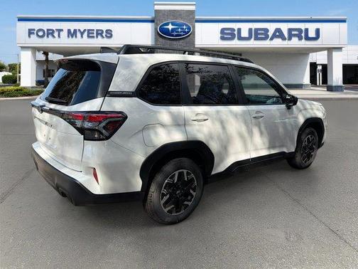 Crystal White Pearl 2026 Subaru Forester Premium