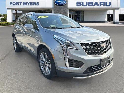 Silver Metallic 2024 Cadillac XT5 Premium Luxury