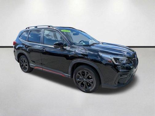 Crystal Black Silica 2021 Subaru Forester Sport