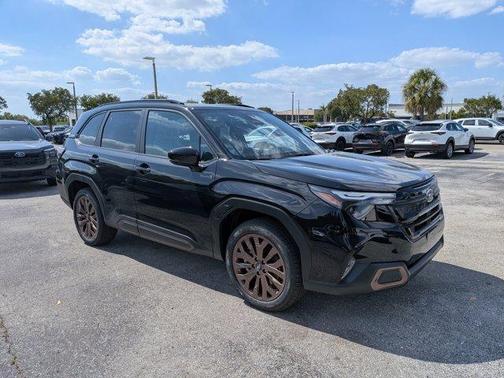 Crystal Black Silica 2026 Subaru Forester Sport