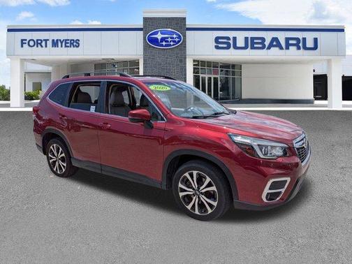 Crimson Red Pearl 2020 Subaru Forester Limited