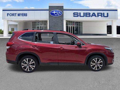 Crimson Red Pearl 2020 Subaru Forester Limited