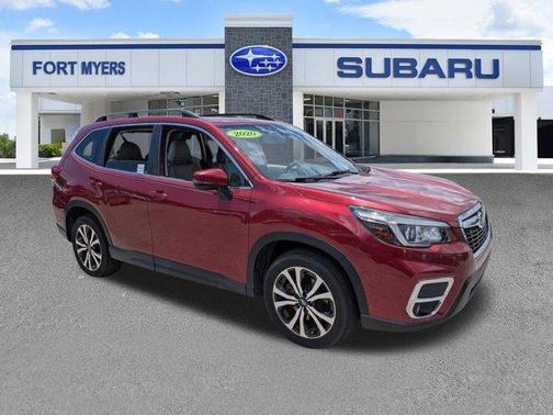Crimson Red Pearl 2020 Subaru Forester Limited