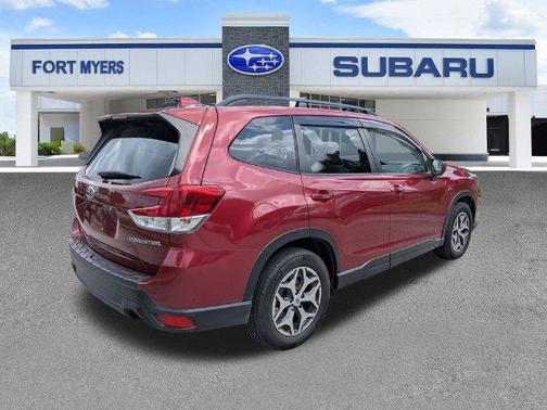 Crimson Red Pearl 2021 Subaru Forester Premium