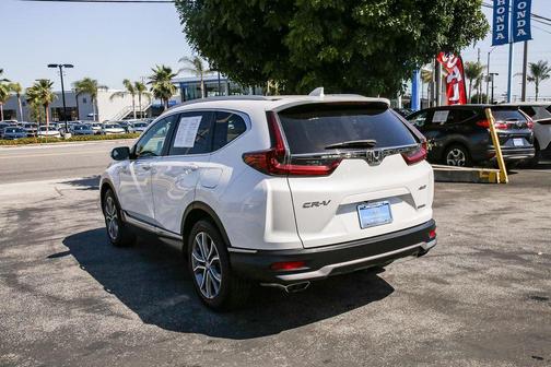 Platinum White Pearl 2022 Honda CR-V AWD Touring